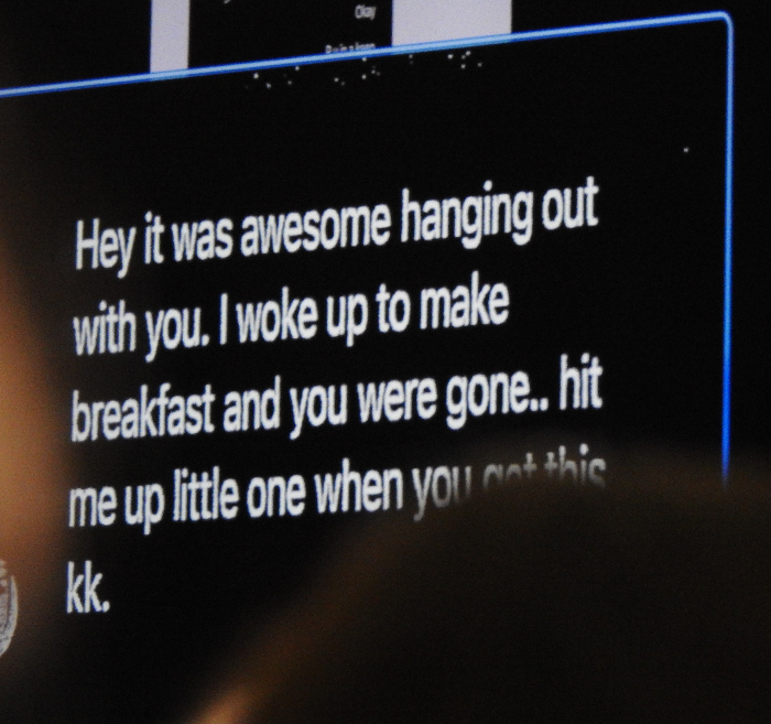 Prosecution evidence appears at a jury trial in Alpena County, MI.